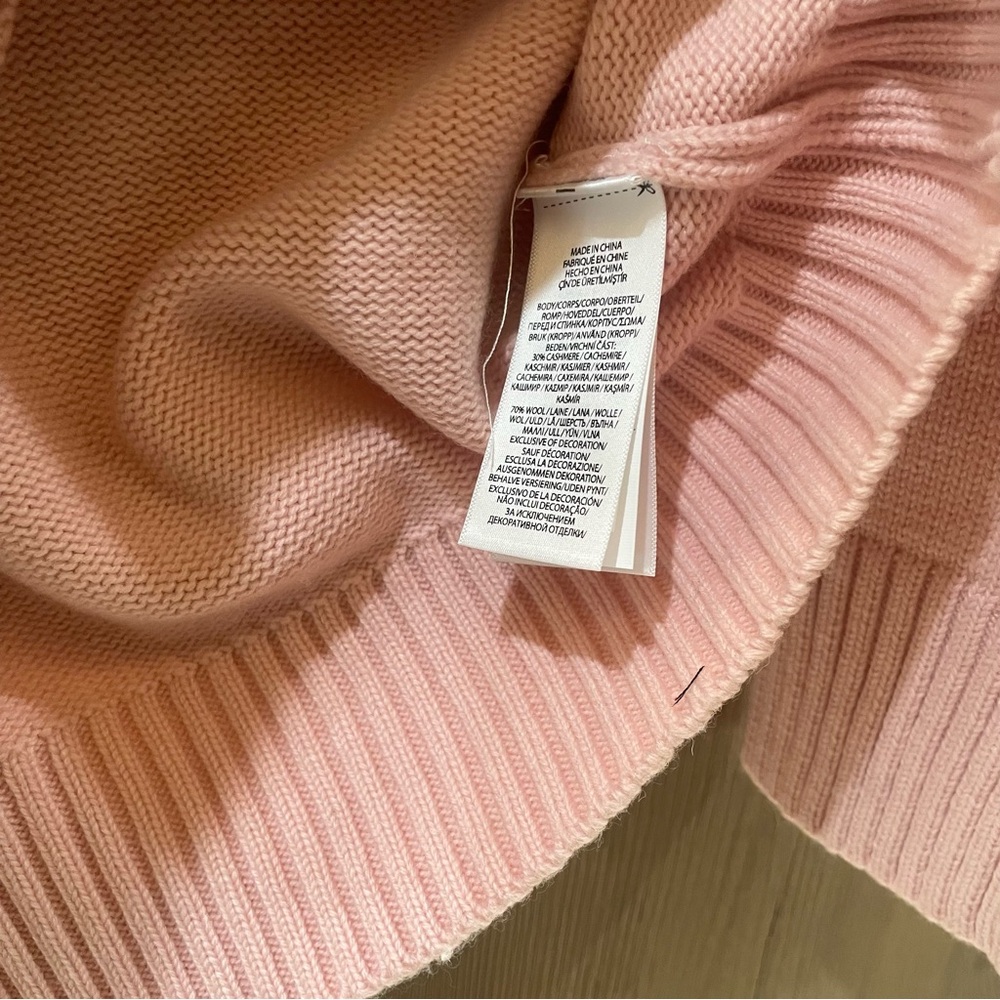 Polo by Ralph Lauren Pink Sweater with Bear Design - Picture 8 of 9
